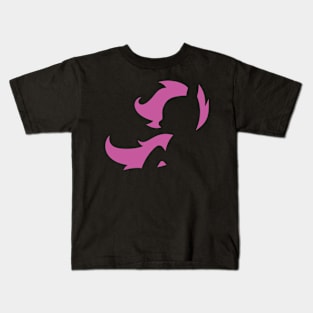 Scootaloo Silhouette Kids T-Shirt